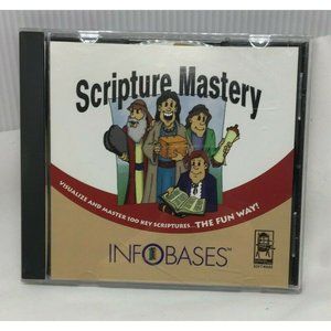 CD-ROM Scripture Mastery Info Bases Visualize 100 Key Scriptures Fun Learning